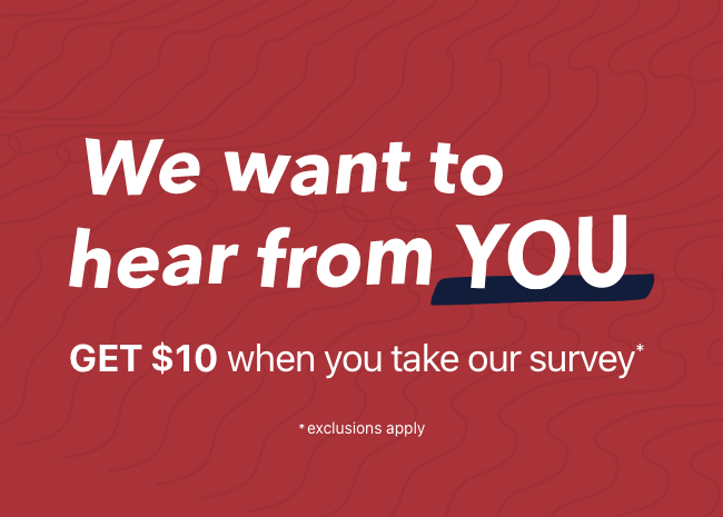 Get a free $10 when you take this easy survey.